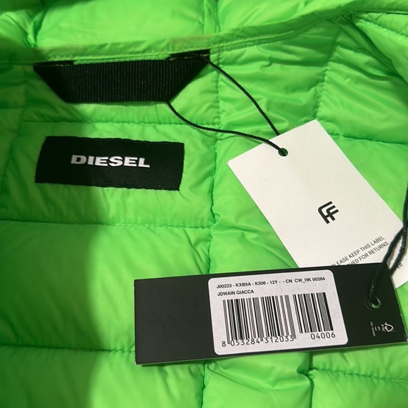 diesel down jacket - Picture 4 of 6